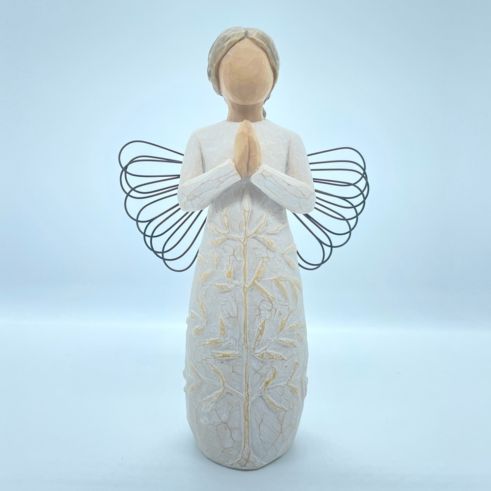 Willow Tree “A Tree, A Prayer” Angel Resin Figurine, 5.5”H, EUC